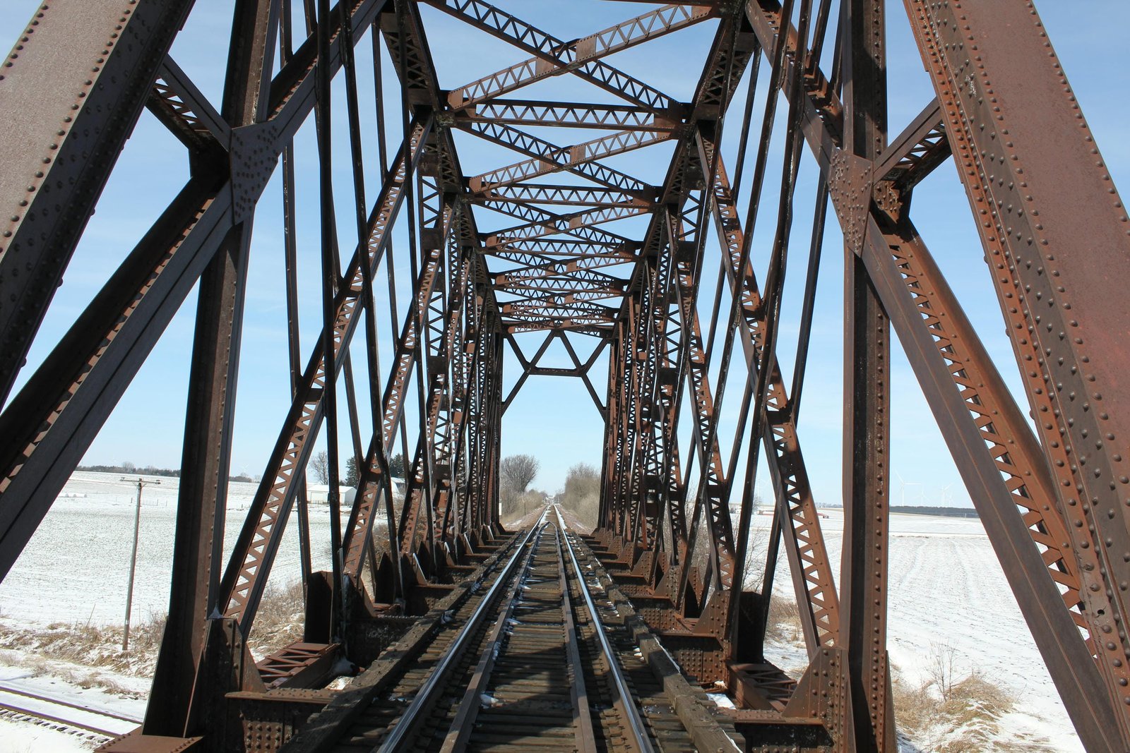 Inside truss
